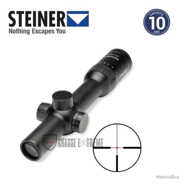 Lunette De Tir STEINER Ranger 6 1-6×24 Réticule 4A-I prix pas cher 1
