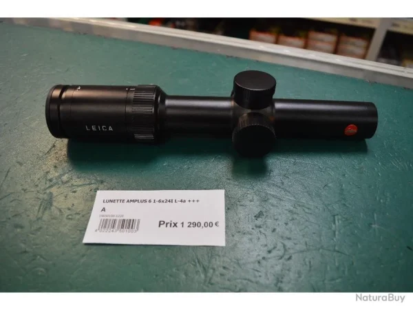 prix pas cher LUNETTE LEICA AMPLUS 6 1-6X24I, RÉTICULE L-4A NEUF 1