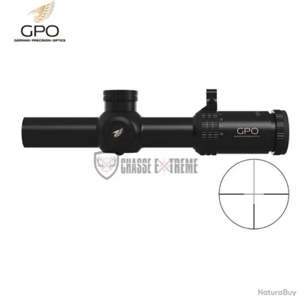 Lunette GPO Spectra 8X 1-8×24 G4 IL SFP (Mrad) Acheter 1
