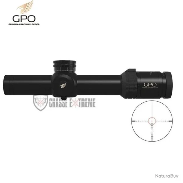 Lunette GPO Tactical 1-8×24 – HS IL FFP pas cher en ligne 1