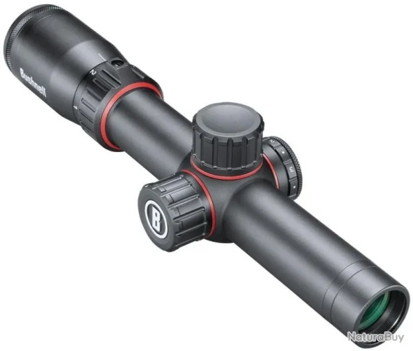 Lunette De Tir Idéale Pour La Battue Bushnell Nitro 1-6×24 – Réticule Lumineux 4A Poids 482 Gr Retour Gratuit 1