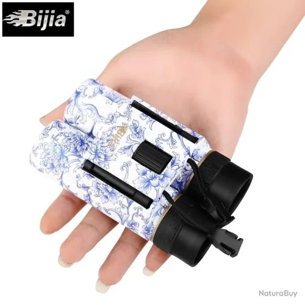 BIJIA BIIJA Mini Jumelles 10×25 Bleu – LIVRAISON GRATUITE !! prix de gros 3