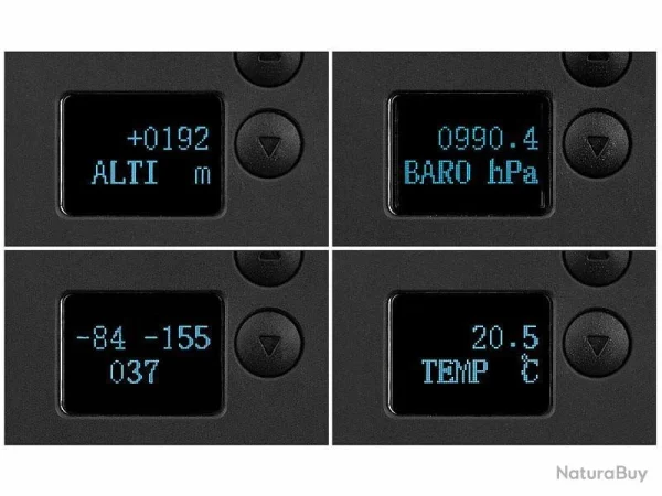 Zavarius Jumelle Militaire Marine Ecran OLED Boussole Altimètre Thermomètre 7×50 Prisme Porro Etanche Qualité pas cher 3