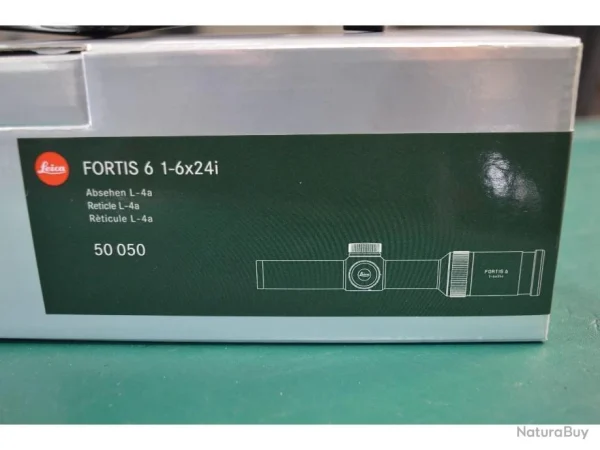 LUNETTE DE BATTUE LEICA FORTIS 6 En 1-6X24 I L-4A NEUVE excellents soldes 3