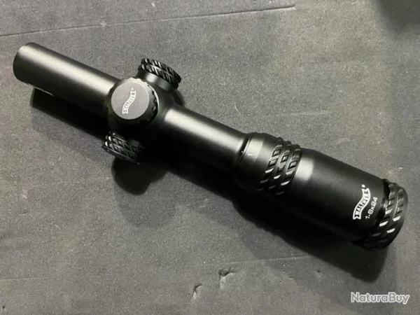 Walther LUNETTE DE BATTUE WALHER PRS 1.6X24 RET LUMINEUX ROUGE ET VERT. DIA 30mm. Livraison gratuite 3