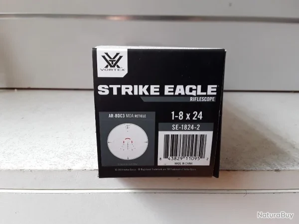 Meilleur Prix Vortex Optics 8300 LUNETTE VORTEX STRIKE EAGLE 1-8X24 NEUF 4