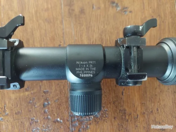 LUNETTE NIKON PROSTAFF 7 1-4X24 officiel 4