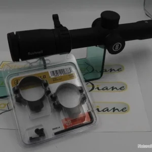 Authentic Original licence Lunette Bushnell Forge 1-8×30, Réticule 4A Lumineux Avec Colliers Leupold QR De 34 Mm 8