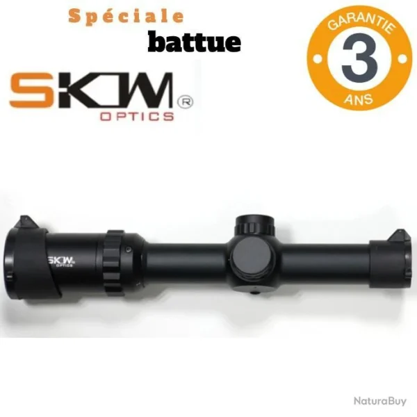 SKM Lunette Skowoptique 1-4×24-GARANTIE 3 ANS- TOP QUALITÉ -Idéal Battue – LIVRAISON GRATUITE !! Satisfait ou Remboursé 4