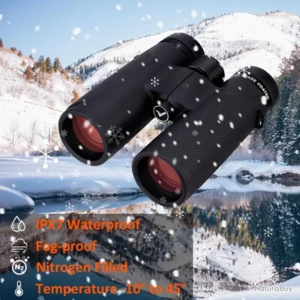 Svbony SV202 Jumelles 10×42 Ed Vision Ultra Claire Imperméable Anti-buée FMC BAK-4 Prisme boutique en ligne france 4