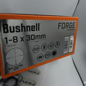 Authentic Original licence Lunette Bushnell Forge 1-8×30, Réticule 4A Lumineux Avec Colliers Leupold QR De 34 Mm 10