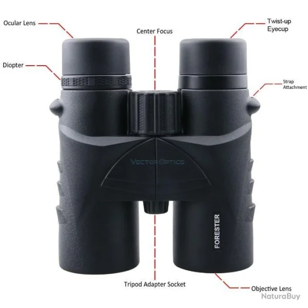 VECTOR OPTICS Jumelles Forester 8×42 – ENCHERES AUCUN PRIX DE RESERVE !! soldes ligne 5