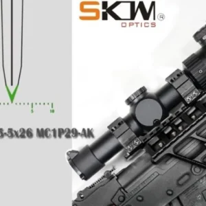 magasin solde SKM Lunette Skowoptique 1.25-5×26 -GARANTIE 3 ANS-HIGHT QUALITY – LIVRAISON GRATUITE !! 19