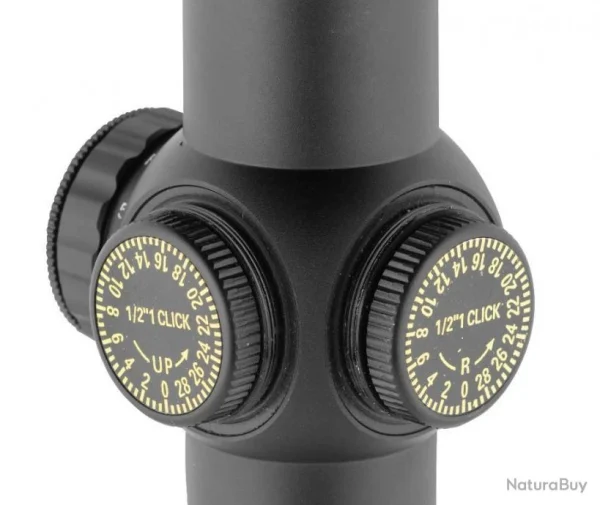 nouveau produit Nikko Stirling Lunette Battue Nikko-Stirling De Visée 1-4 X 24, Reticule 4A + 2 Colliers Warne Acier Bas 7