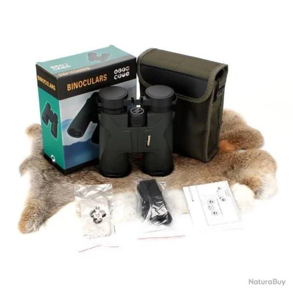 OHHUNT Jumelles 12X42 Prisme BAK4 – ENCHERES PAS DE PRIX DE RESERVE !! à prix imbattables 7