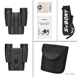 vente chaude SVBONY SV203 JUMELLES 8-16×25 HD ZOOM PUISSANT LIVRAISON GRATUITE !! 19