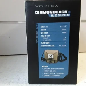 Vortex Optics 9436 JUMELLES VORTEX DIAMONDBACK HD 10X50 NEUF des prix incroyables 22