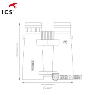 Kite Optics Jumelles KITE Ibis Ed 10×42 Vente 9