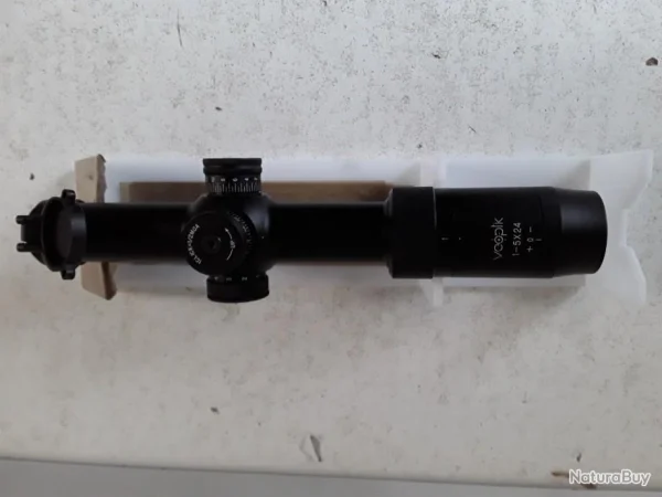 dernière tendance 9697 LUNETTE DE VISÉE RIFLE SCOPE VEOPTIK DE BATUE 1-5×24 RET LUMINEUX NEUF 5