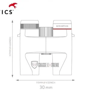 authentiques Kite Optics Jumelles KITE Lynx Hd+ 10×30 9