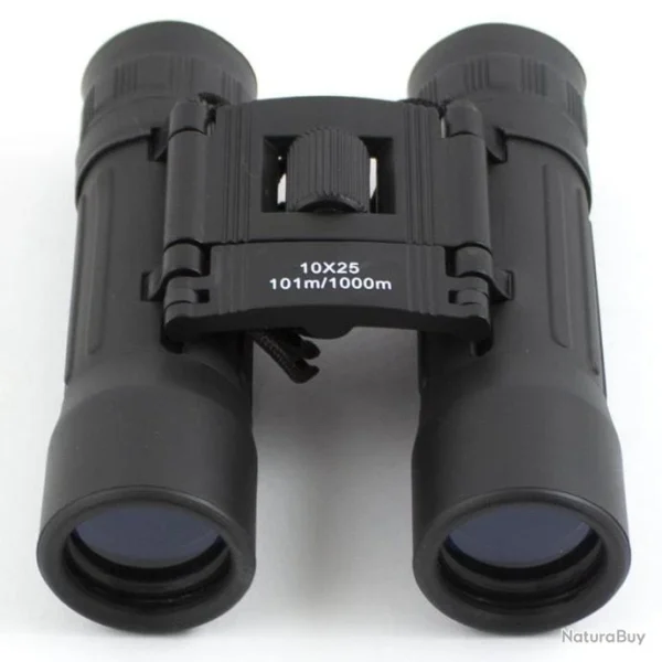 Jumelles Compact 10 X 25 Mil-Tec – Noir Achat 3