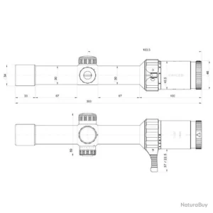 Lunette De Tir Kahles 1-8×24 – K18i – 3GR / 1-8×24 comparez les prix 15